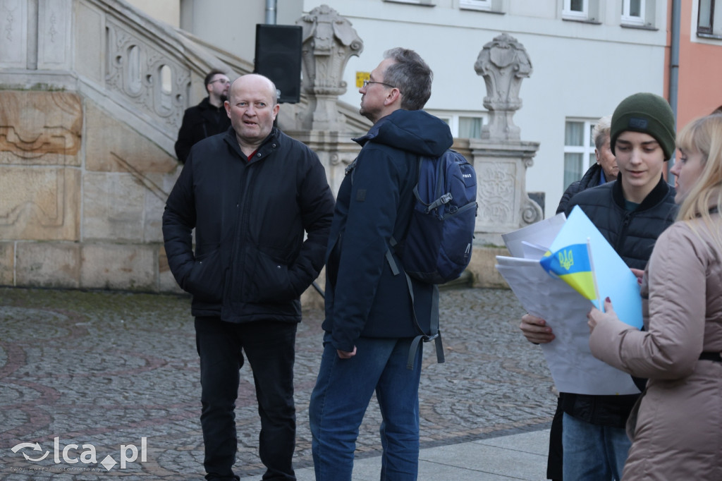 Legniczanie upamiętnili trzecią rocznicę wojny