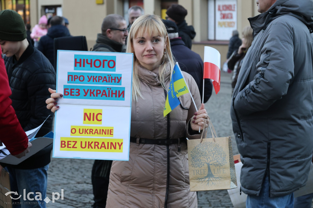 Legniczanie upamiętnili trzecią rocznicę wojny