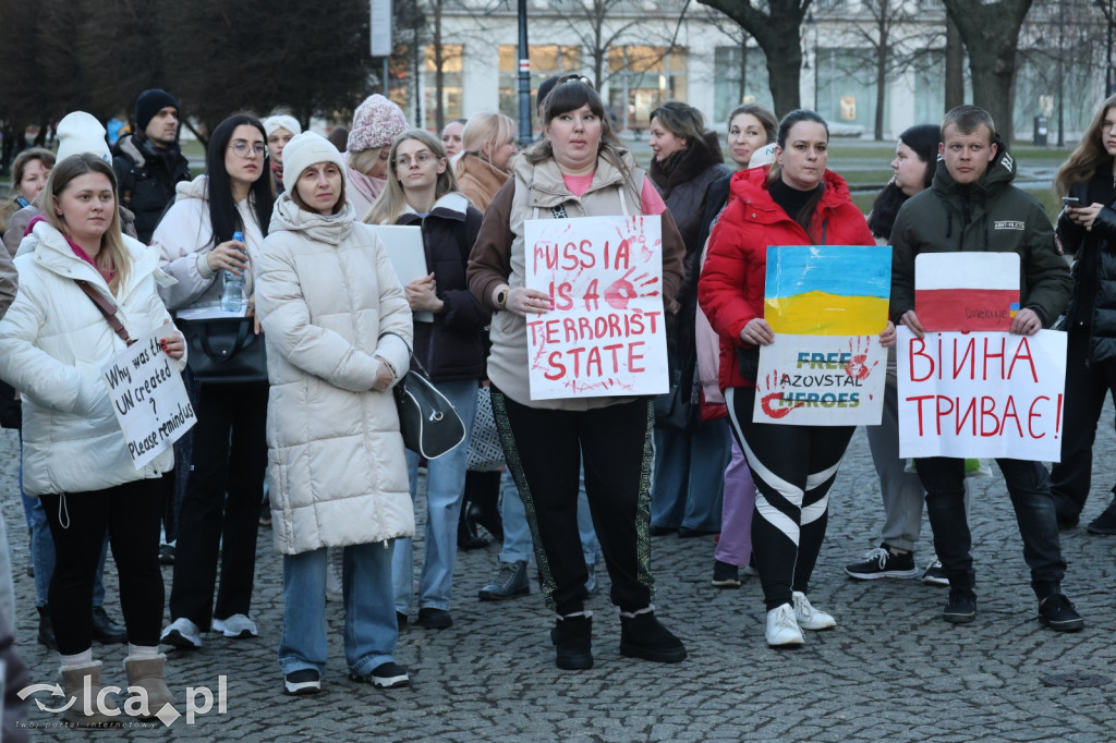 Legniczanie upamiętnili trzecią rocznicę wojny