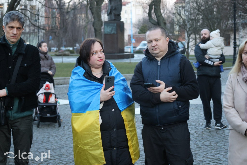 Legniczanie upamiętnili trzecią rocznicę wojny