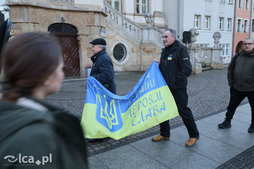 Legniczanie upamiętnili trzecią rocznicę wojny