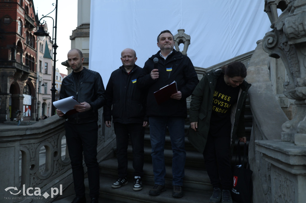 Legniczanie upamiętnili trzecią rocznicę wojny