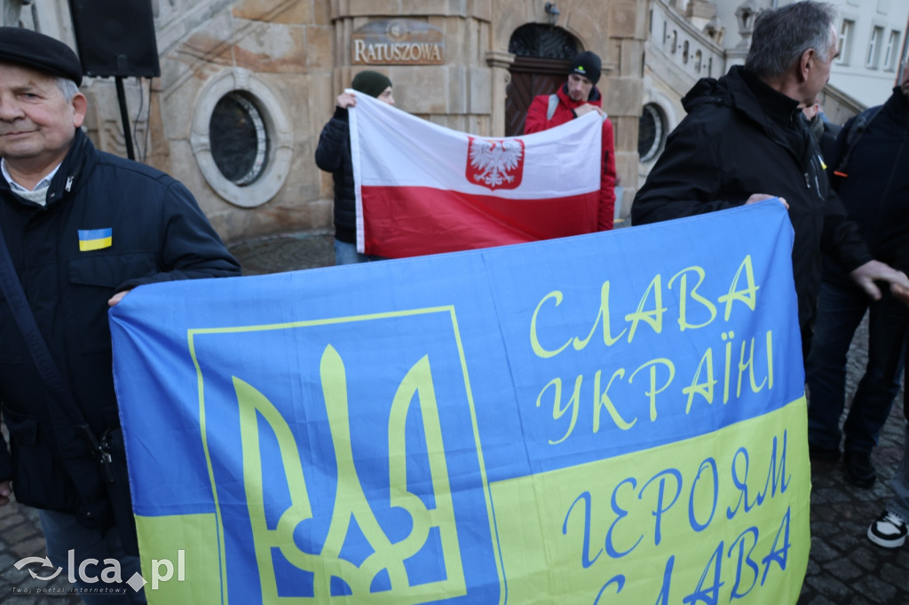 Legniczanie upamiętnili trzecią rocznicę wojny