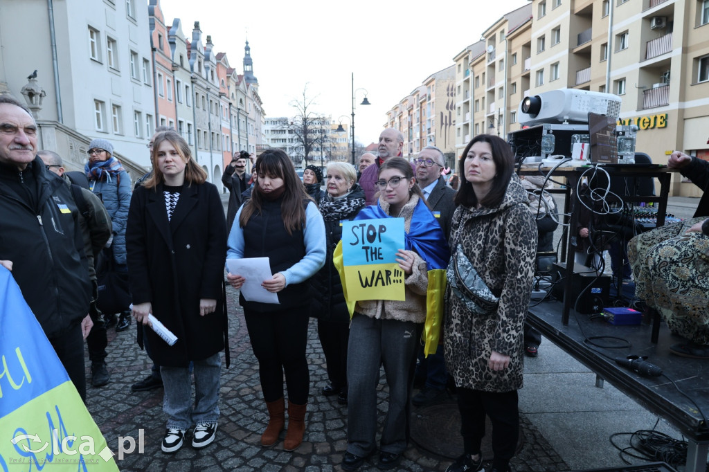 Legniczanie upamiętnili trzecią rocznicę wojny