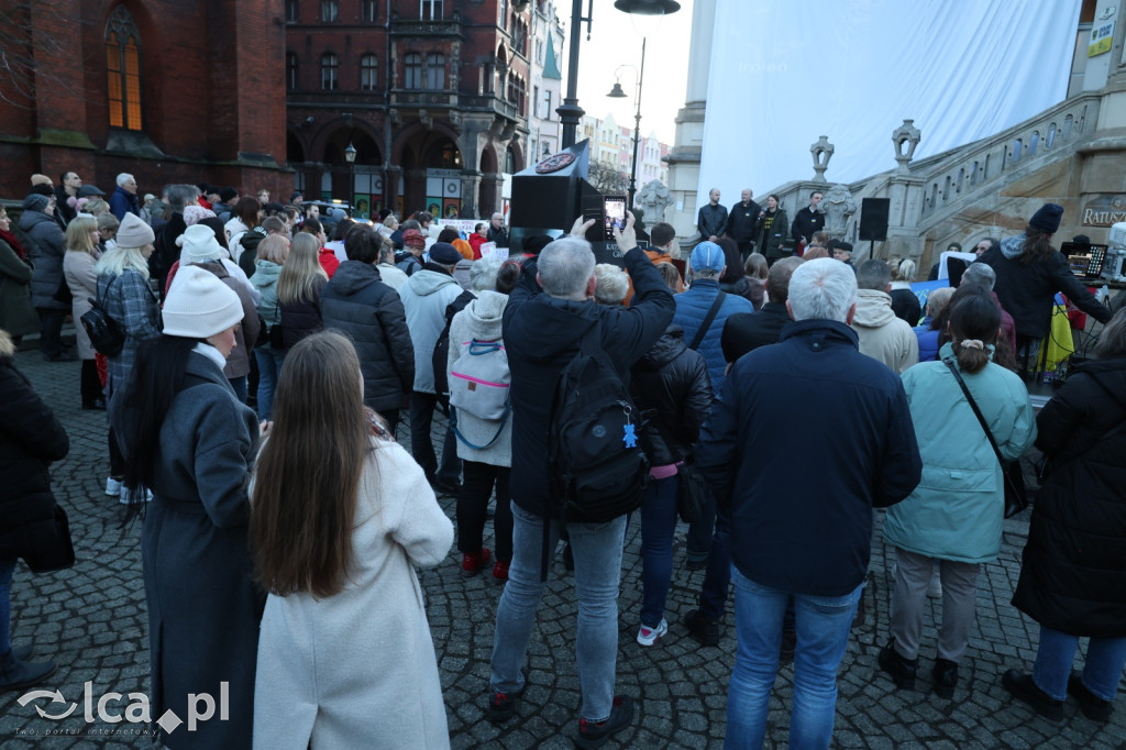 Legniczanie upamiętnili trzecią rocznicę wojny