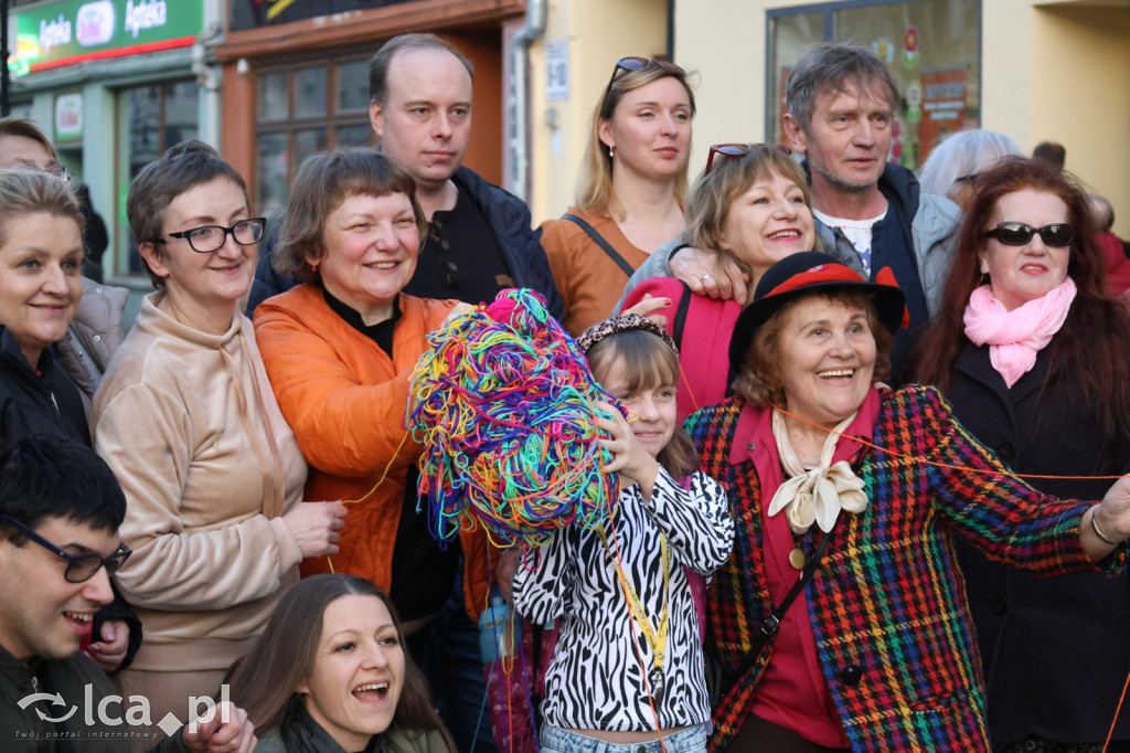 Happening „Tkanie pajęczyny” pełen dobrej energii