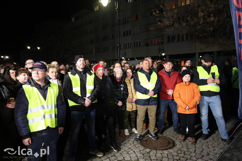 Sławomir Mentzen na wiecu – tłumy na rynku