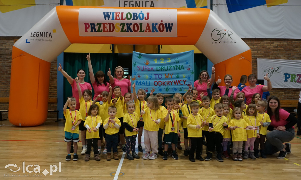 Przedszkolaki w sportowej rywalizacji