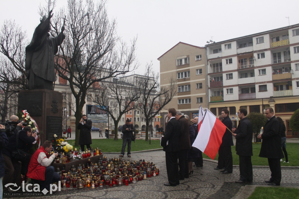 Legnica w żałobie po katastrofie smoleńskiej