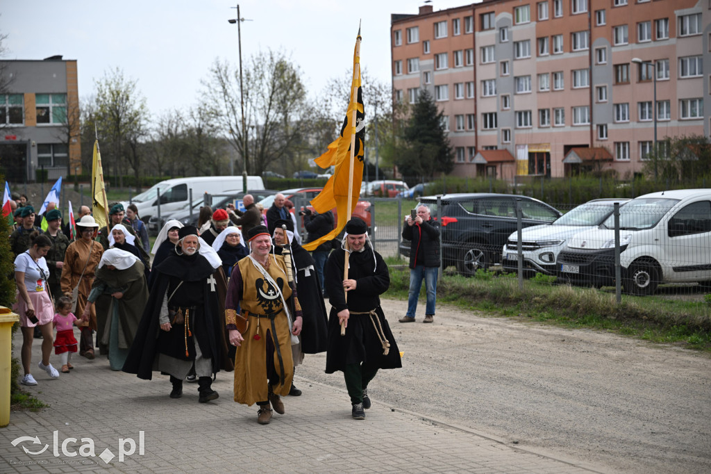 Przeszli drogą, którą w 1241 ruszył Henryk Pobożny