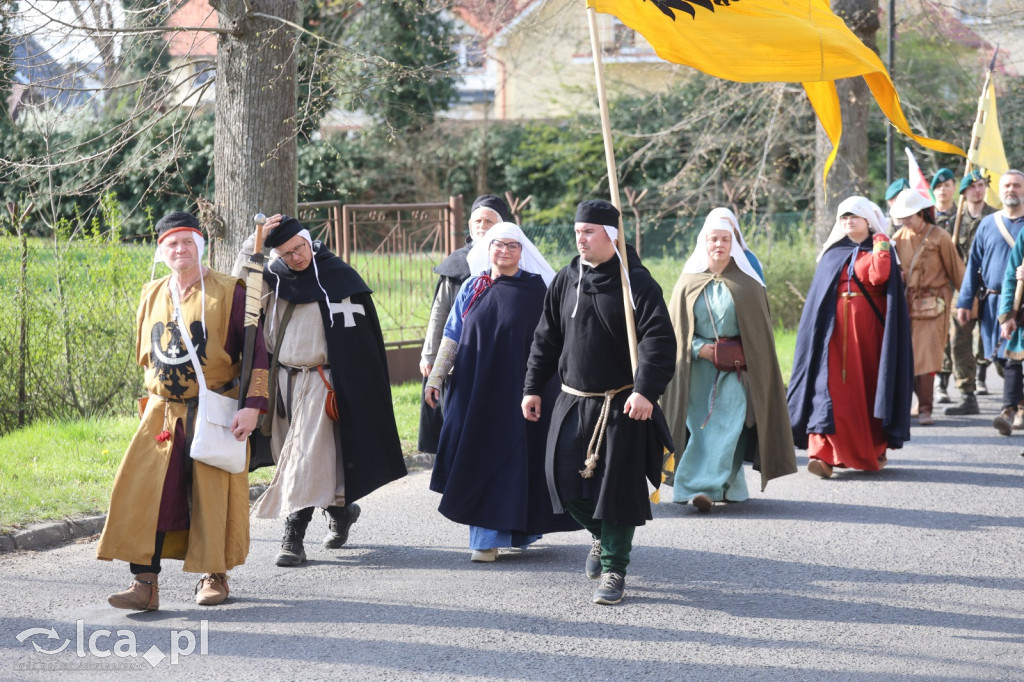 Przeszli drogą, którą w 1241 ruszył Henryk Pobożny