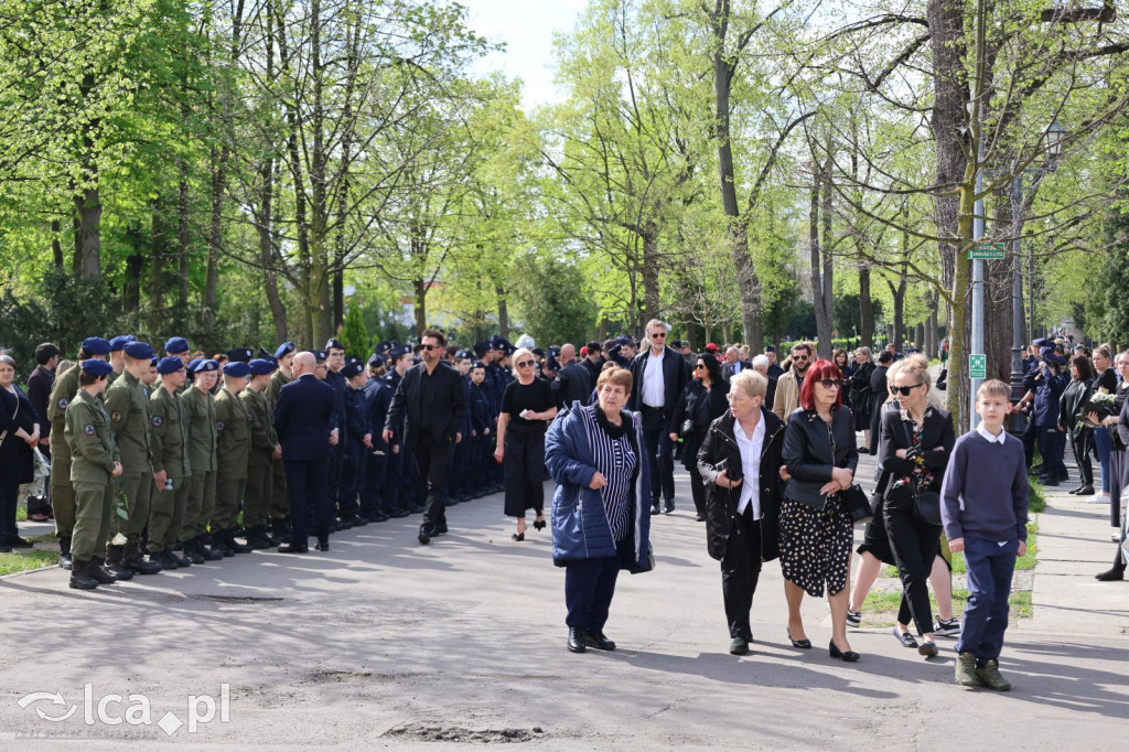 Pożegnanie mł. insp. Marcina Wysockiego