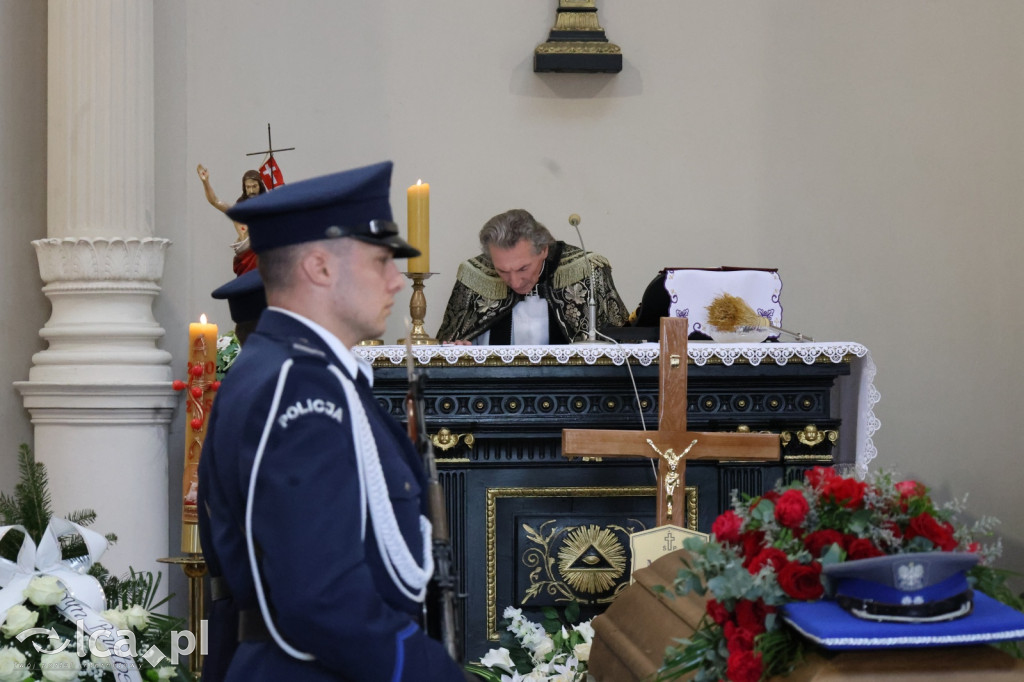 Pożegnanie mł. insp. Marcina Wysockiego