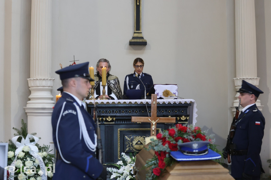 Pożegnanie mł. insp. Marcina Wysockiego
