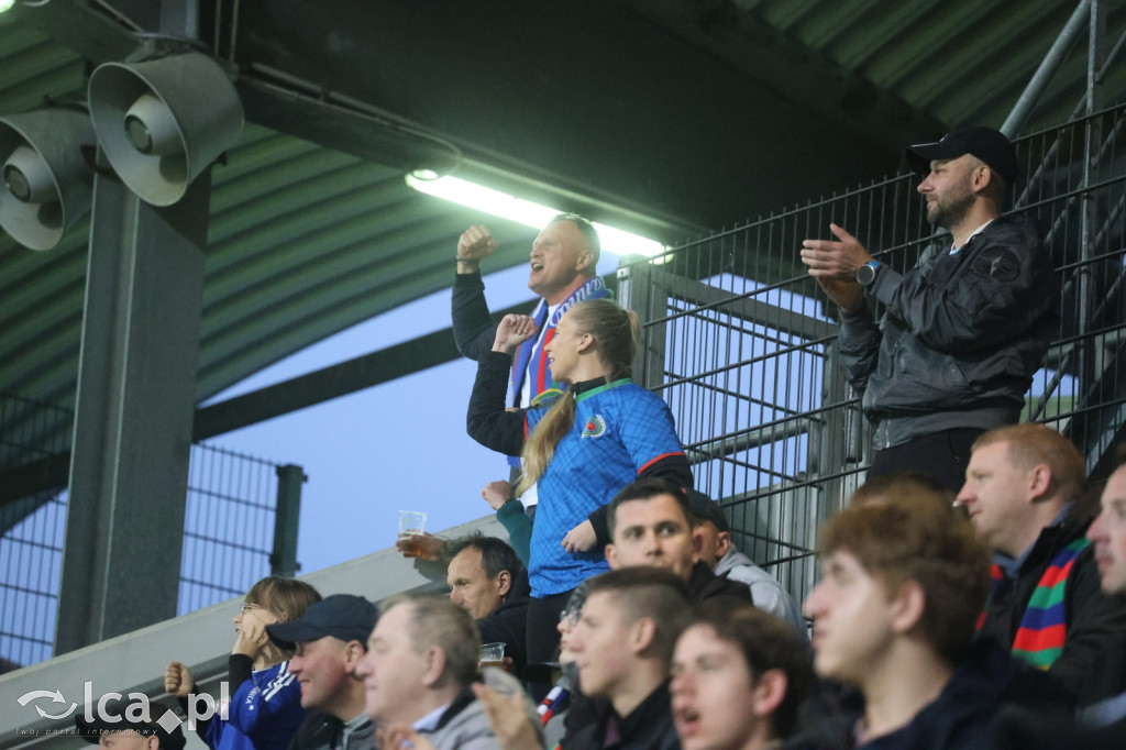Kibice Miedzi Legnica na trybunach. Zobacz zdjęcia