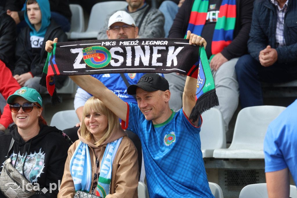Blisko 5 tysięcy widzów na meczu Miedzi