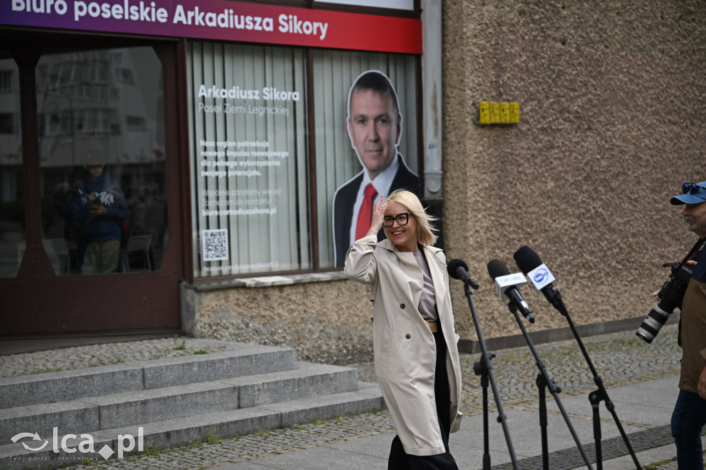 Magdalena Biejat w Legnicy