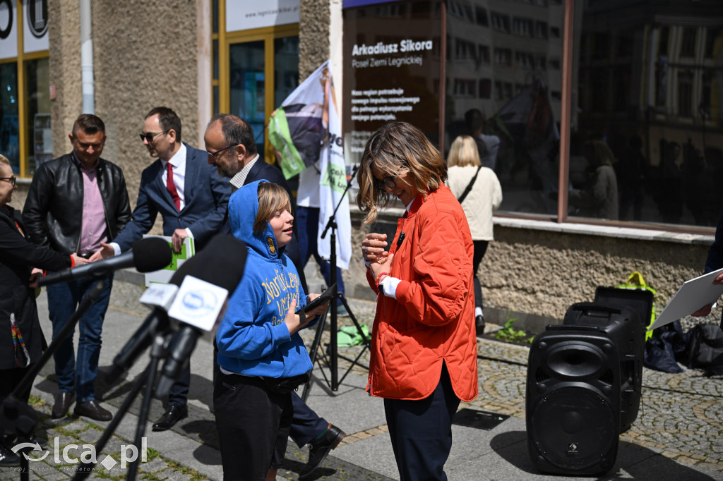 Magdalena Biejat w Legnicy