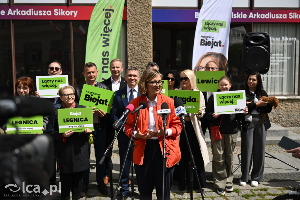 Magdalena Biejat w Legnicy