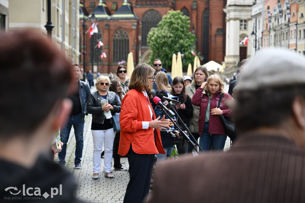 Magdalena Biejat w Legnicy