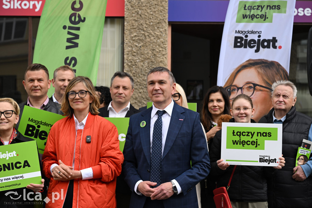 Magdalena Biejat w Legnicy