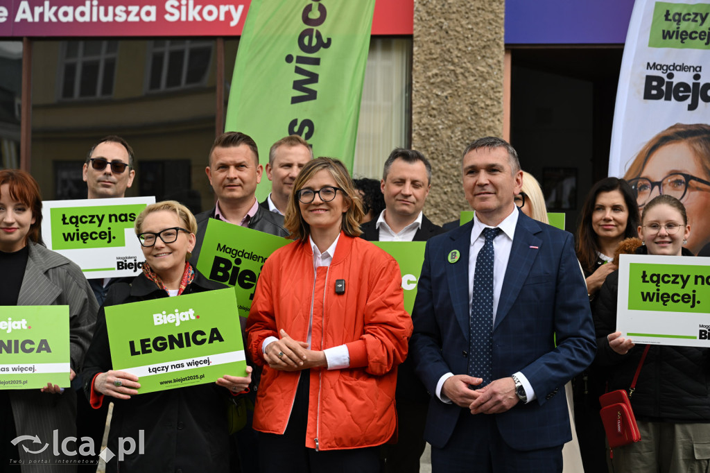 Magdalena Biejat w Legnicy