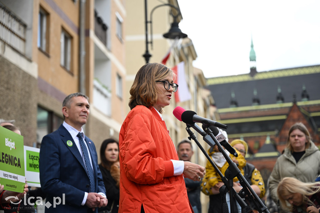 Magdalena Biejat w Legnicy