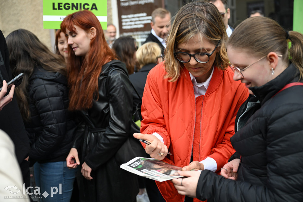 Magdalena Biejat w Legnicy