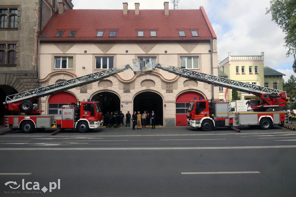 80 lat legnickiej straży pożarnej