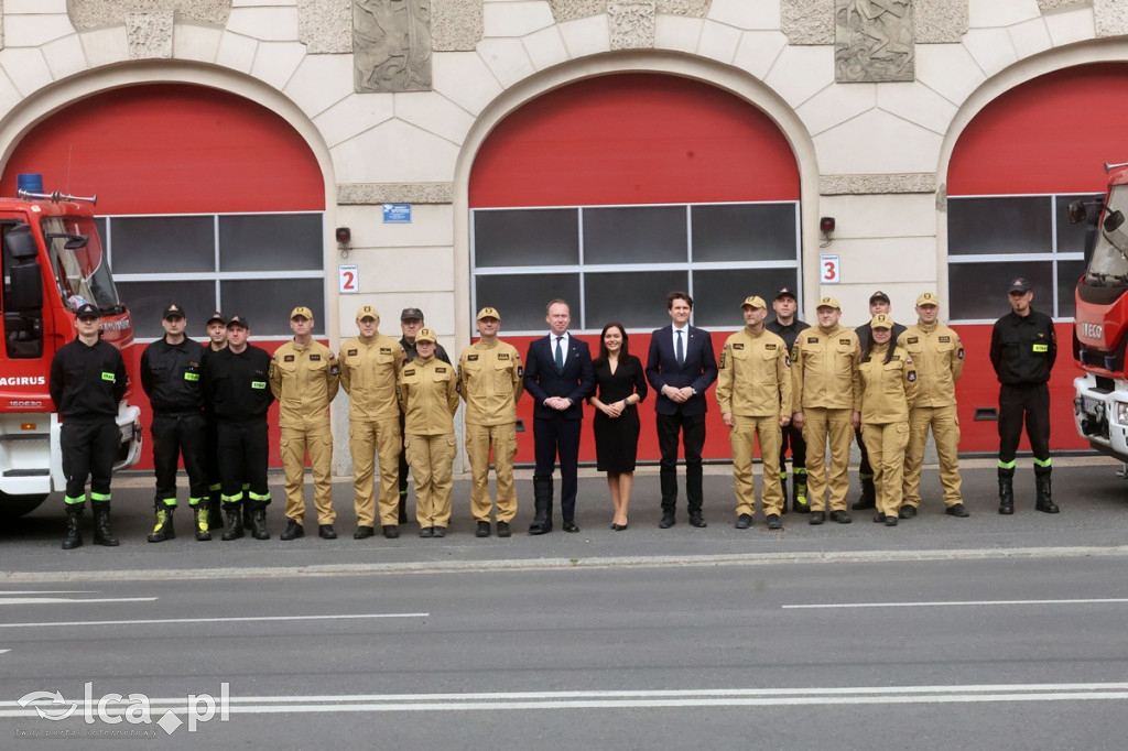 80 lat legnickiej straży pożarnej