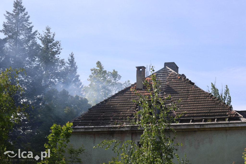 Kolejny pożar dawnego szpitala