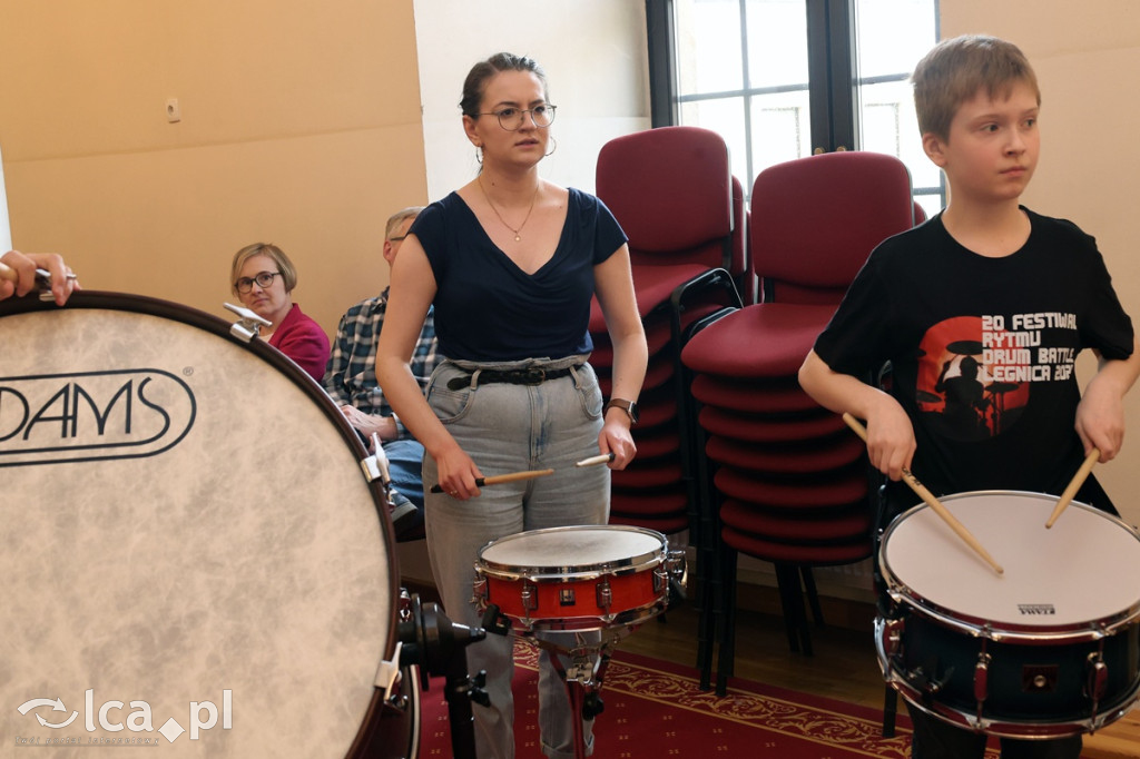 Parada perkusyjna Drum Battle 2025 w ZSM