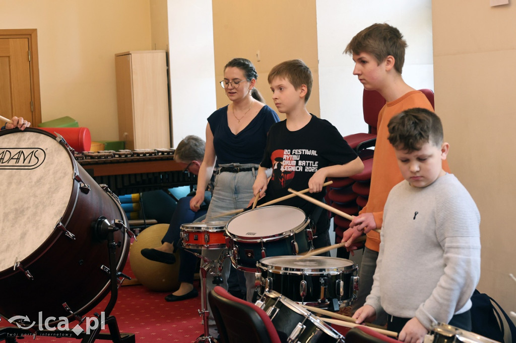 Parada perkusyjna Drum Battle 2025 w ZSM