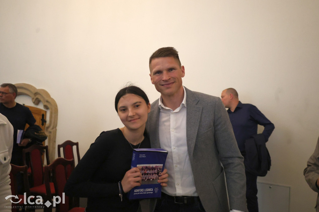 Promocja książki o Konfeksie Legnica