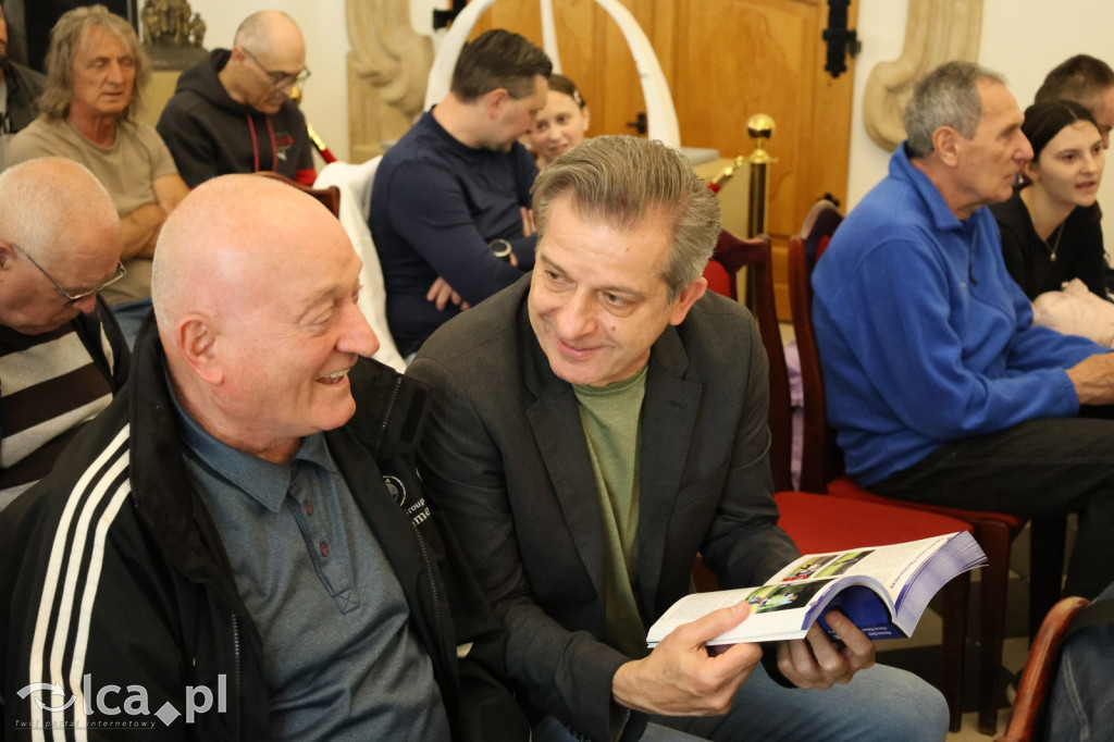 Promocja książki o Konfeksie Legnica