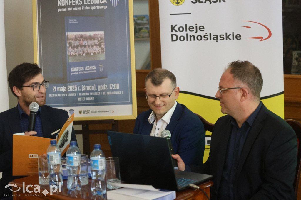 Promocja książki o Konfeksie Legnica