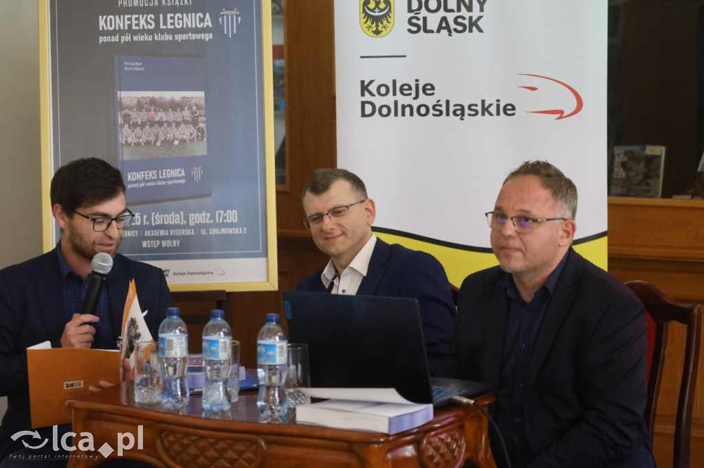 Promocja książki o Konfeksie Legnica