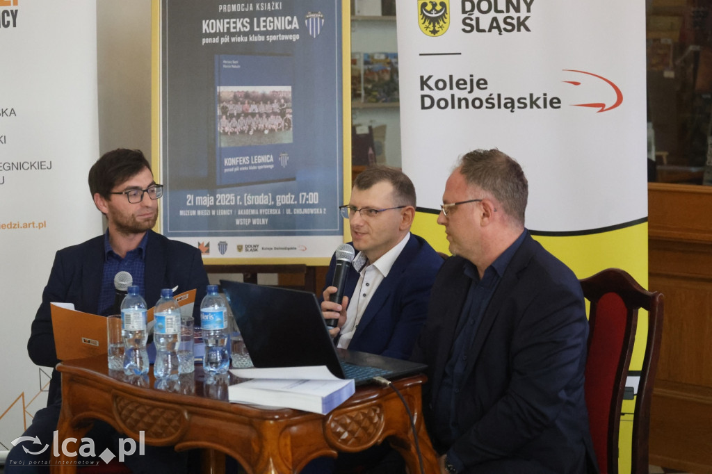 Promocja książki o Konfeksie Legnica