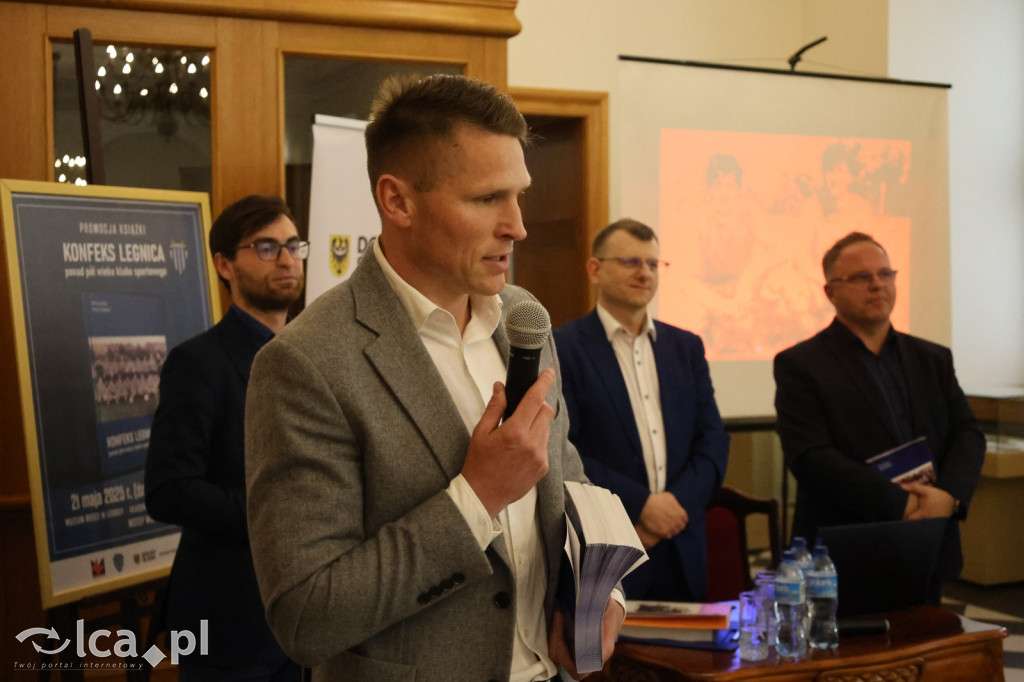 Promocja książki o Konfeksie Legnica