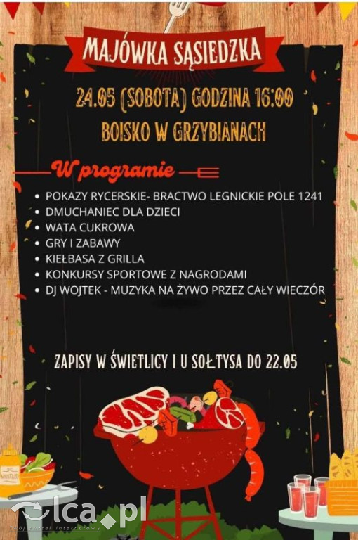 Tak się bawiły Grzybiany na majówce