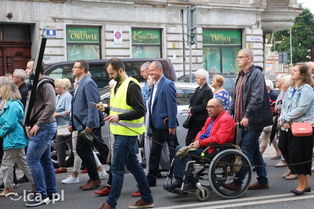 Marsz Papieski przeszedł przez Legnicę