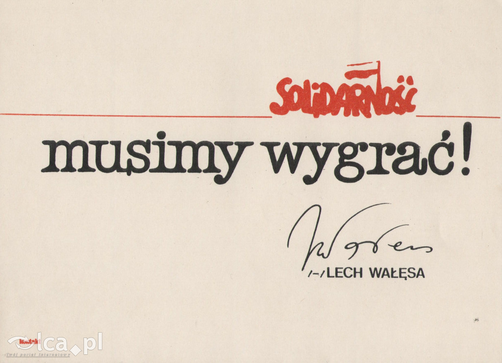 Plakaty, ulotki i wycinki prasowe z 1989 roku