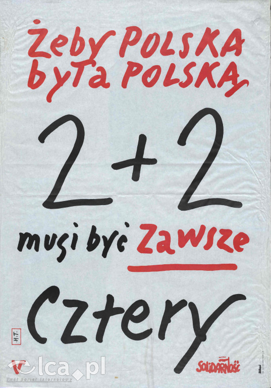 Plakaty, ulotki i wycinki prasowe z 1989 roku