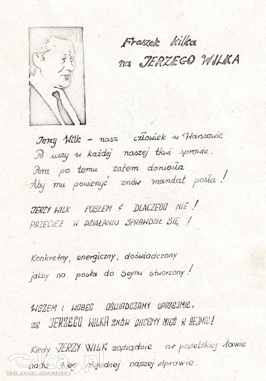 Plakaty, ulotki i wycinki prasowe z 1989 roku