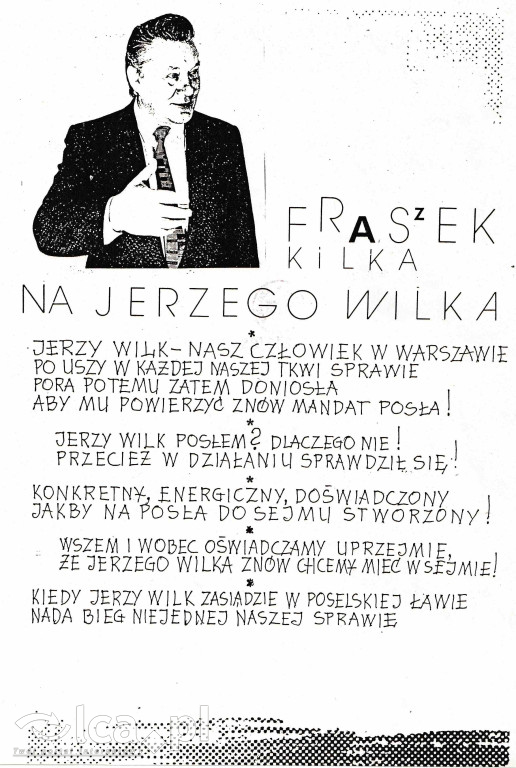 Plakaty, ulotki i wycinki prasowe z 1989 roku