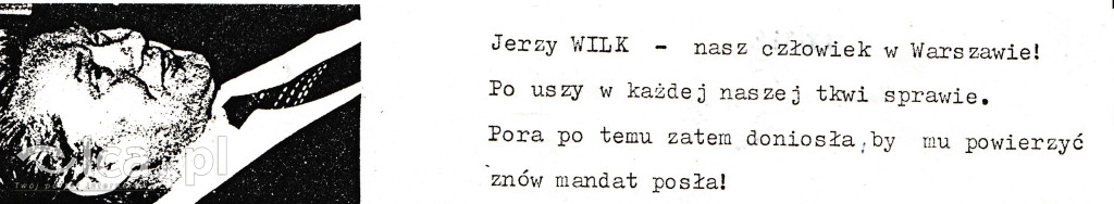 Plakaty, ulotki i wycinki prasowe z 1989 roku