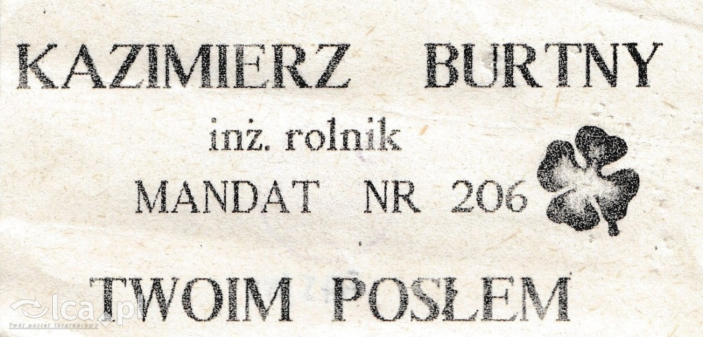 Plakaty, ulotki i wycinki prasowe z 1989 roku