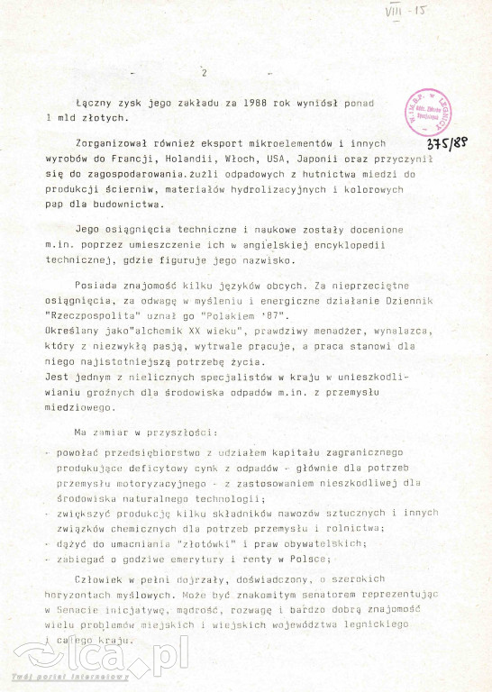 Plakaty, ulotki i wycinki prasowe z 1989 roku