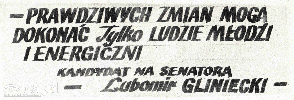Plakaty, ulotki i wycinki prasowe z 1989 roku