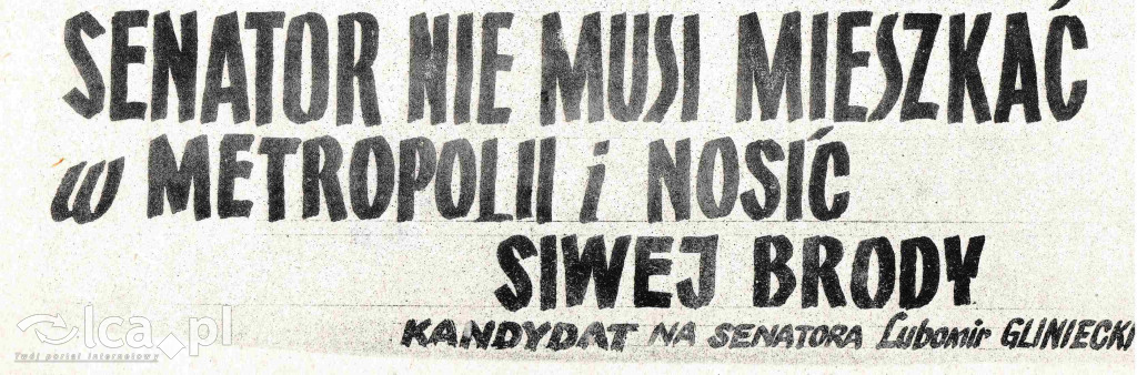 Plakaty, ulotki i wycinki prasowe z 1989 roku